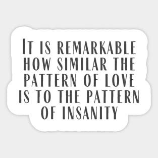 Pattern of Love Sticker